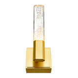 Greta Integrated LED 5in Wall Light with Handcrafted Glass