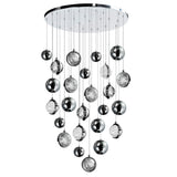 Salvador Integrated LED Polished Nickel Chandelier