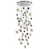 Salvador Integrated LED Polished Nickel Chandelier