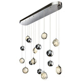Salvador Integrated LED Polished Nickel Chandelier