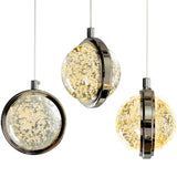 Salvador Integrated LED Polished Nickel Chandelier