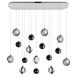 Salvador Integrated LED Polished Nickel Chandelier