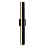 Malibu Integrated LED Black Outdoor Wall Light