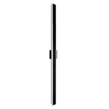 Malibu Integrated LED Black Outdoor Wall Light