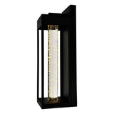 Rochester Integrated LED Black Outdoor Wall Light
