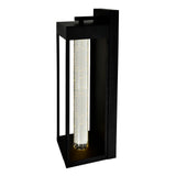 Rochester Integrated LED Black Outdoor Wall Light
