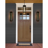 Rochester Integrated LED Black Outdoor Wall Light
