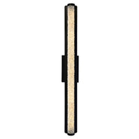 Fiji Integrated LED Black Outdoor Wall Light