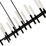 Dragonswatch Integrated LED 48in 12 Pendant Chandelier