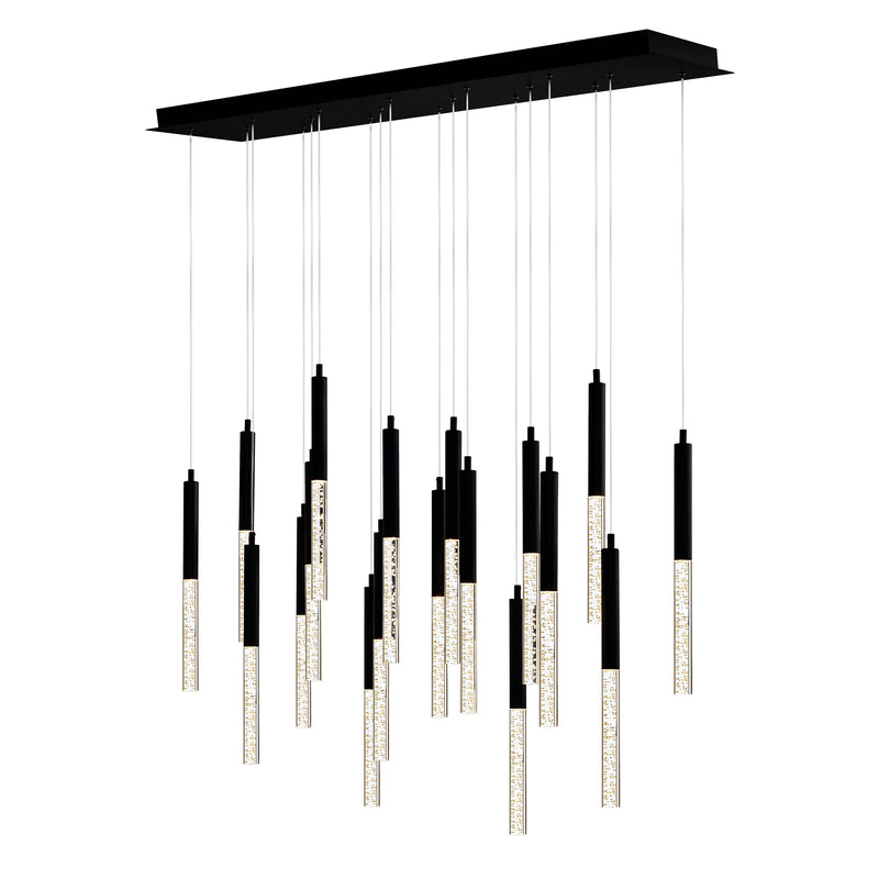 Dragonswatch Integrated LED 48in 18 Pendant Chandelier