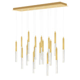 Dragonswatch Integrated LED 48in 18 Pendant Chandelier