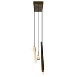 Saber Integrated LED 70in Chandelier with Handcrafted Glass