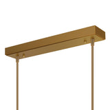 Arcus Integrated LED 50in Chandelier with Handcrafted Glass
