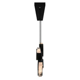 Moon Integrated LED 70in Chandelier with Handcrafted Glass