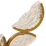 Moon Integrated LED 70in Chandelier with Handcrafted Glass