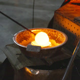 Moon Integrated LED 8in Mini Pendant with Handcrafted Glass