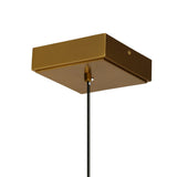 Moon Integrated LED 8in Mini Pendant with Handcrafted Glass