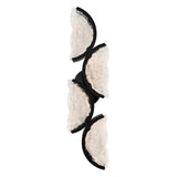 Moon Integrated LED 8in Wall Light with Handcrafted Glass