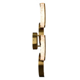 Moon Integrated LED 8in Wall Light with Handcrafted Glass