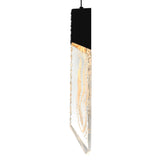 Petra Integrated LED 24in Chandelier with Handcrafted Glass