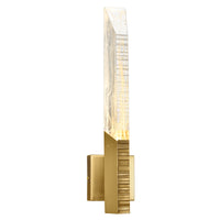 Petra Integrated LED 22in Wall Light with Handcrafted Glass