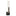 Curva Integrated LED 19in Sand Black Indoor-Outdoor Wall Light with Handcrafted Glass
