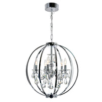 Abia Chrome Chandelier