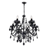 Keen Black Chandelier