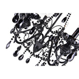 Keen Black Chandelier