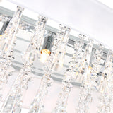 Franca Flush Mount with Off White Shade