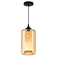 Glass Cylinder Mini Pendant