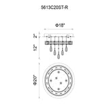 Veil Integrated LED Flush Mount