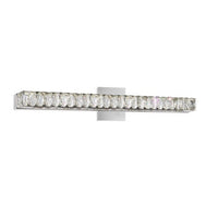 Milan Integrated LED Chrome Vanity Light