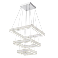 Florence Integrated LED 3-Tier Chandelier