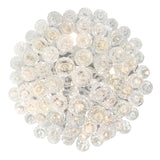 Rain Drop Chrome Chandelier