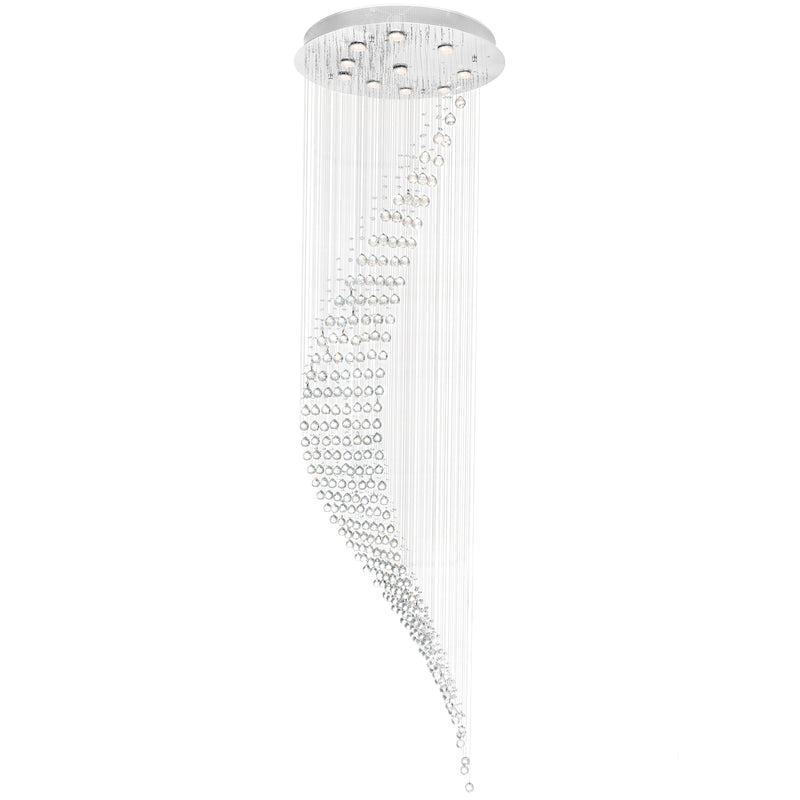 Ribbon 10 Light 26in Chandelier