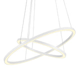 Chalice Integrated LED White Chandelier