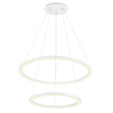 Chalice Integrated LED White Chandelier