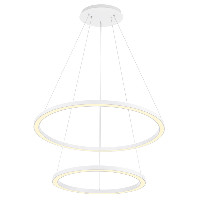 Chalice Integrated LED White Chandelier