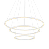 Chalice Integrated LED White Chandelier