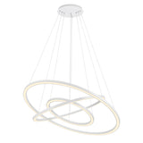 Chalice Integrated LED White Chandelier