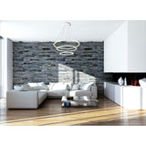 Chalice Integrated LED White Chandelier