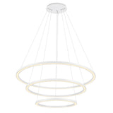 Chalice Integrated LED White Chandelier