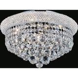 Empire 5 Light 18in Flush Mount with Crystals