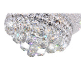 Empire 6 Light 14in Chandelier with Crystals