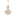 Empire 6 Light 14in Chandelier with Crystals