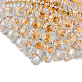 Empire 14 Light 20in Down Chandelier with Crystals