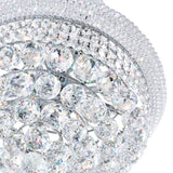 Empire 17 Light 24in Down Chandelier with Crystals