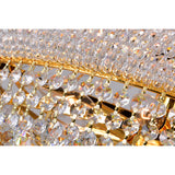 Empire 17 Light 24in Down Chandelier with Crystals