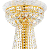 Empire 38 Light 42in Down Chandelier with Crystals